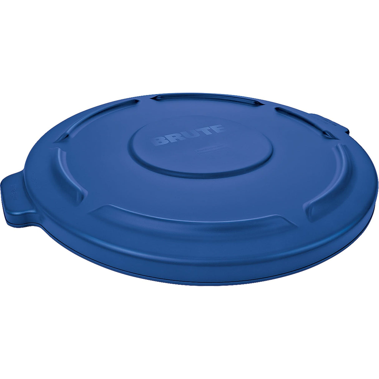 Brute® Round Trash Can Top, Flat Lid, Plastic, Fits Container Size: 24-1/4" Dia.