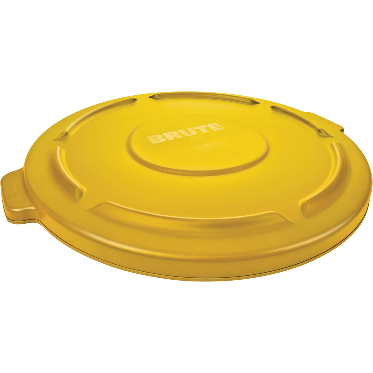 Brute® Round Trash Can Top, Flat Lid, Plastic, Fits Container Size: 26-1/2" Dia.