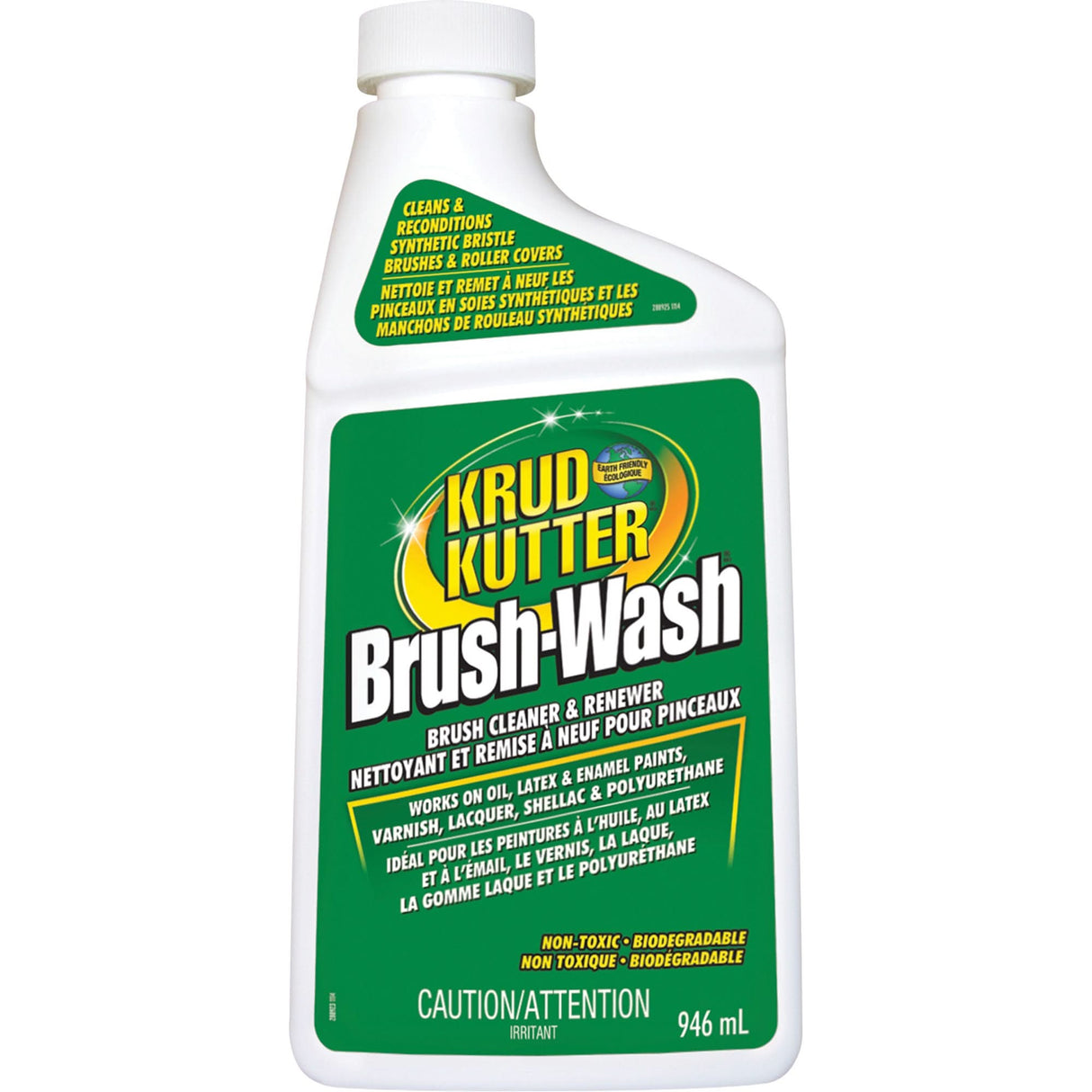 Brush Wash Paint Brush Cleaner & Renewer, 946 ml, Bottle
