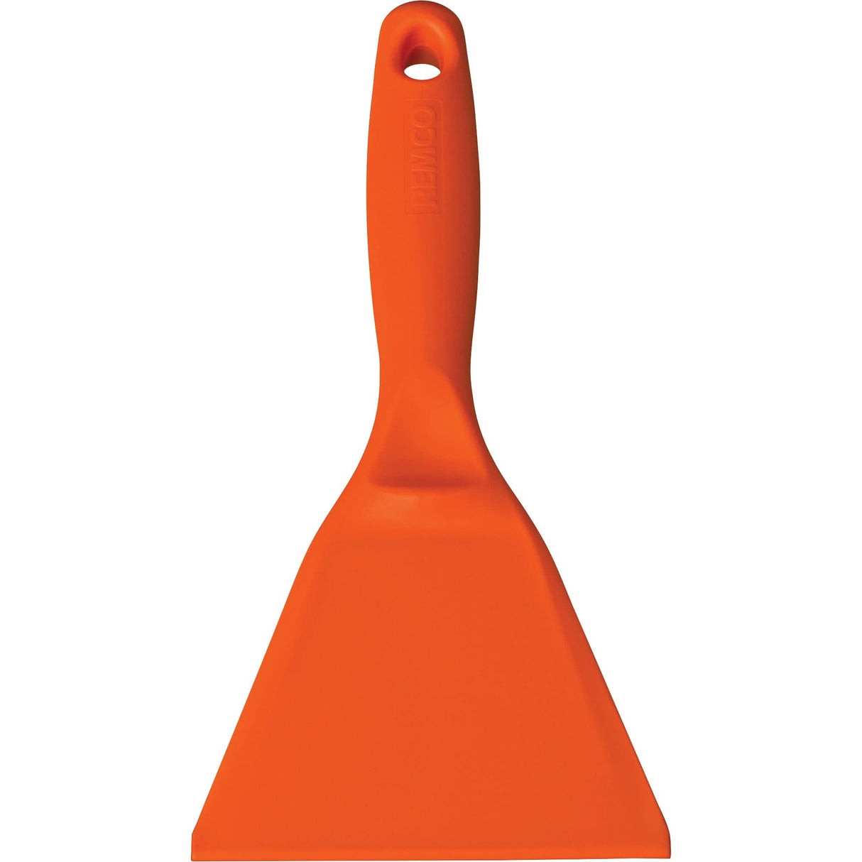 Large Hand Scraper, Orange, 4" W x 10" L
