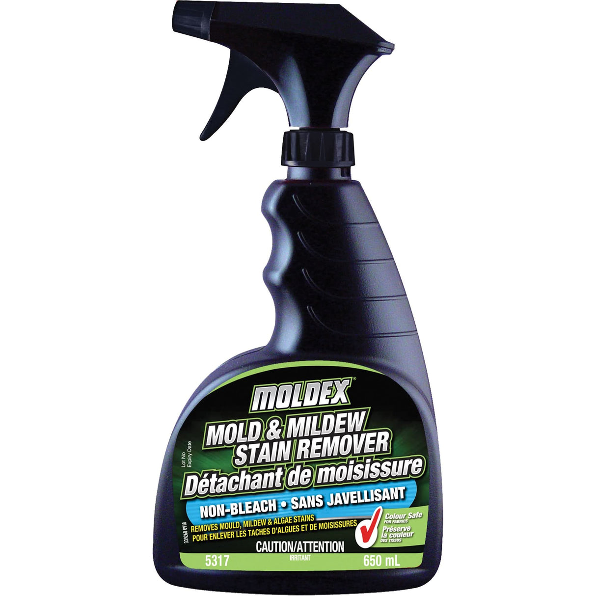 Non-Bleach Mold & Mildew Stain Remover, 650 ml, Trigger Bottle