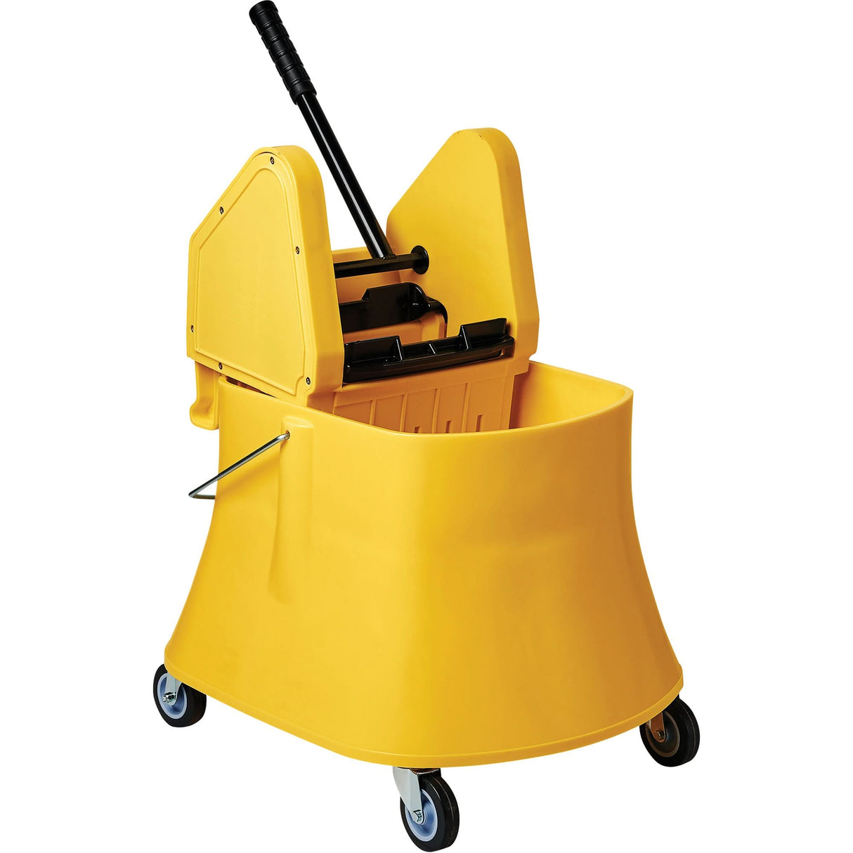 Champ™ Bucket & Wringer Combo, Down Press, 7.5 US Gal. (30 Quarts), Yellow