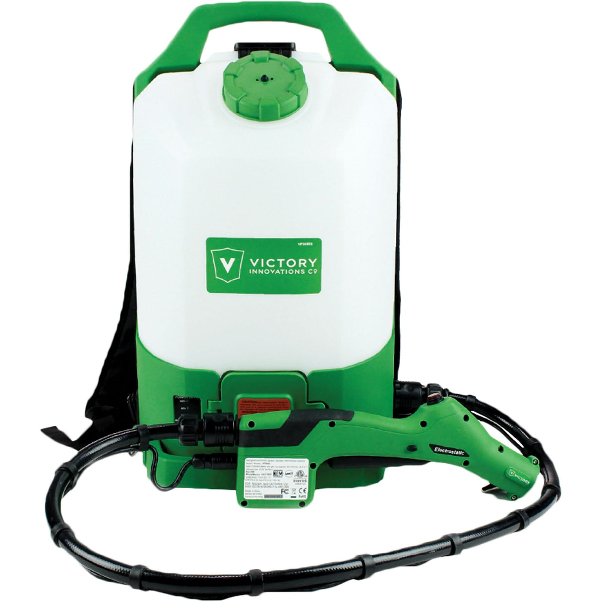 Victory Electrostatic Backpack Sprayer, 8.5 L Tank, 16.8 V