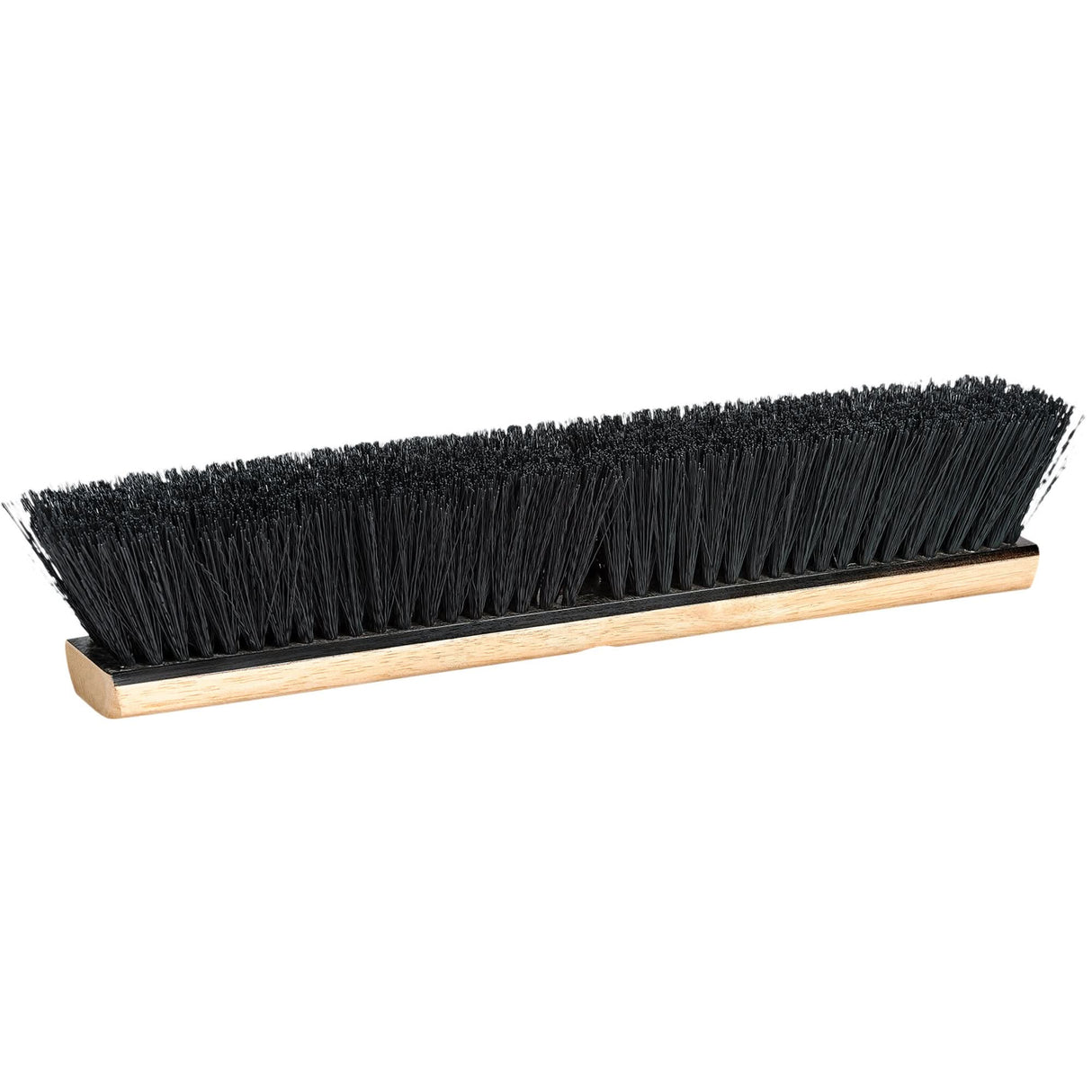Push Broom Head, 18", Medium, PVC/Tampico Bristles