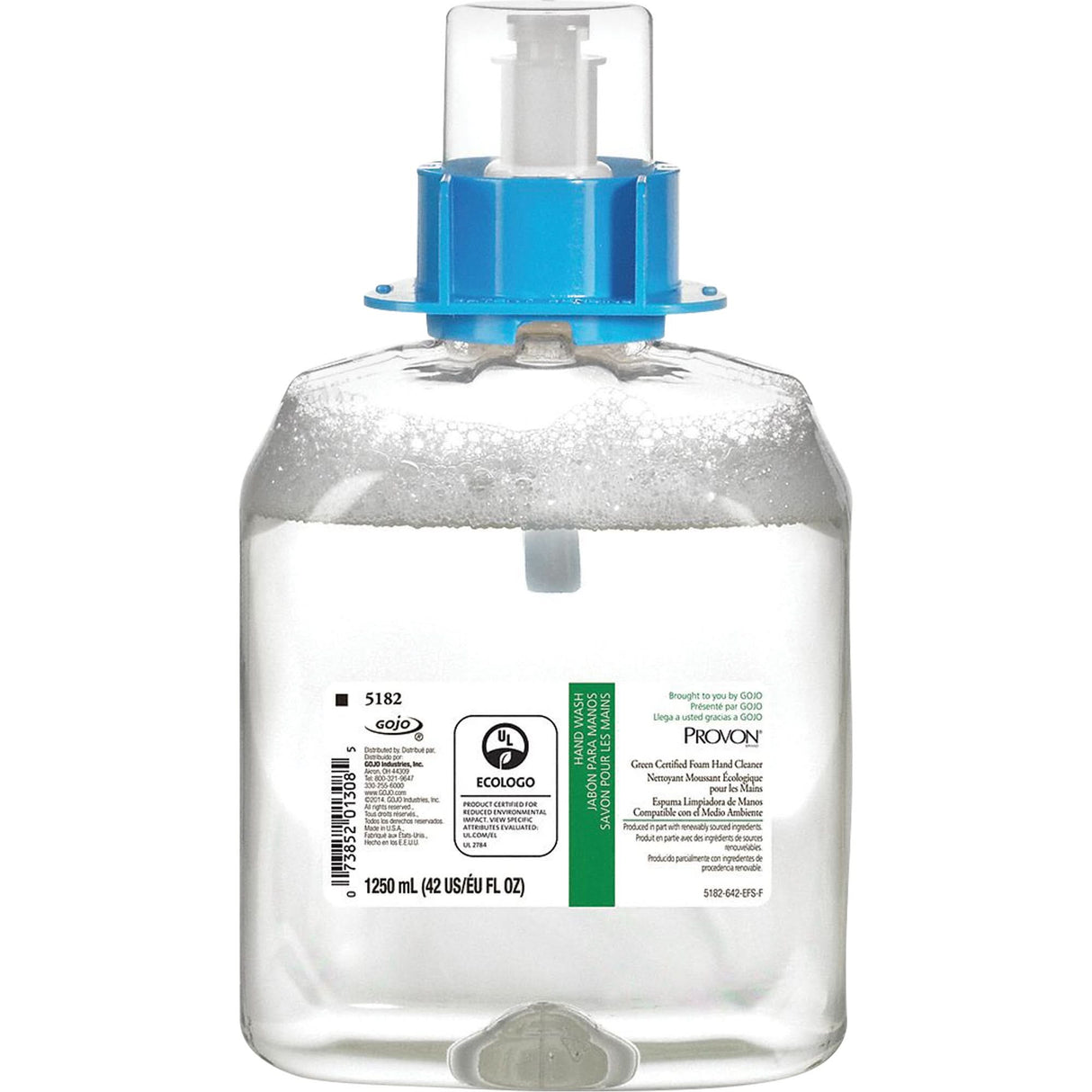 Provon® FMX-12™ Green Certified Hand Soap, Foam, 1.25 L, Unscented