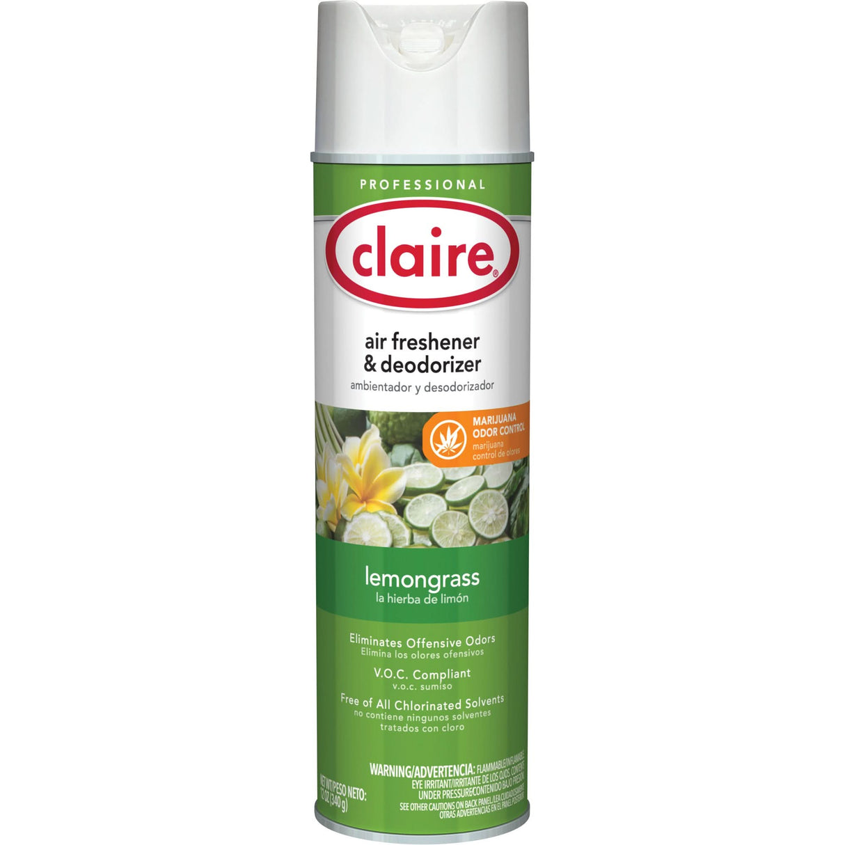 Air Freshener & Deodourizer, Lemongrass, Aerosol Can