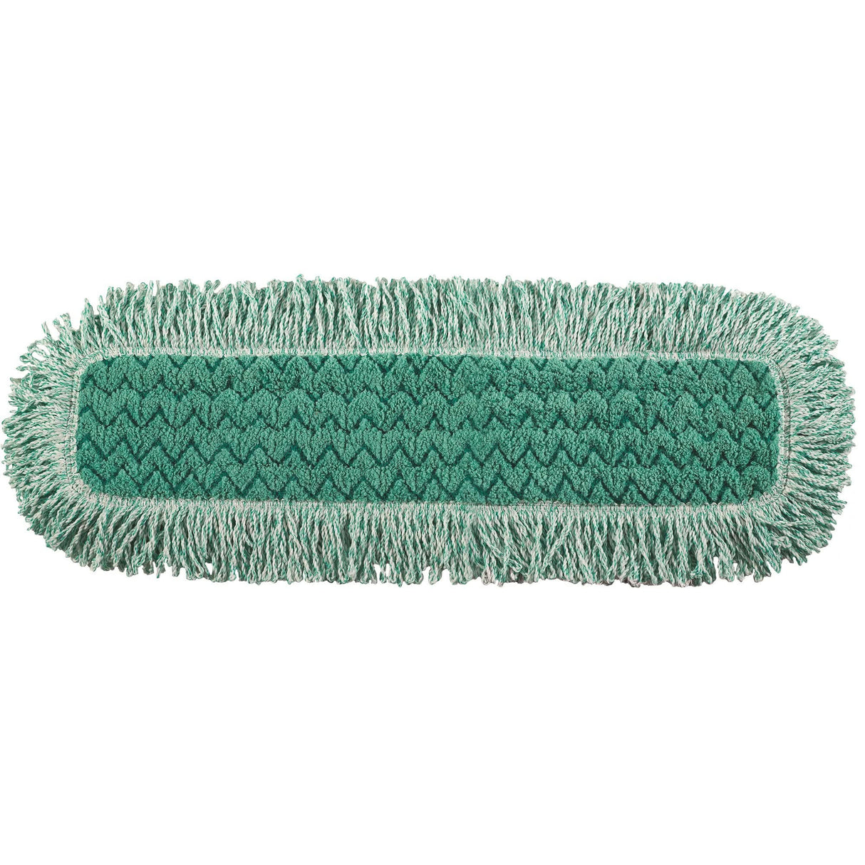 Hygen™ Fringed Dust Pad, Hook and Loop Style, Microfibre, 27-1/2" L x 9" W