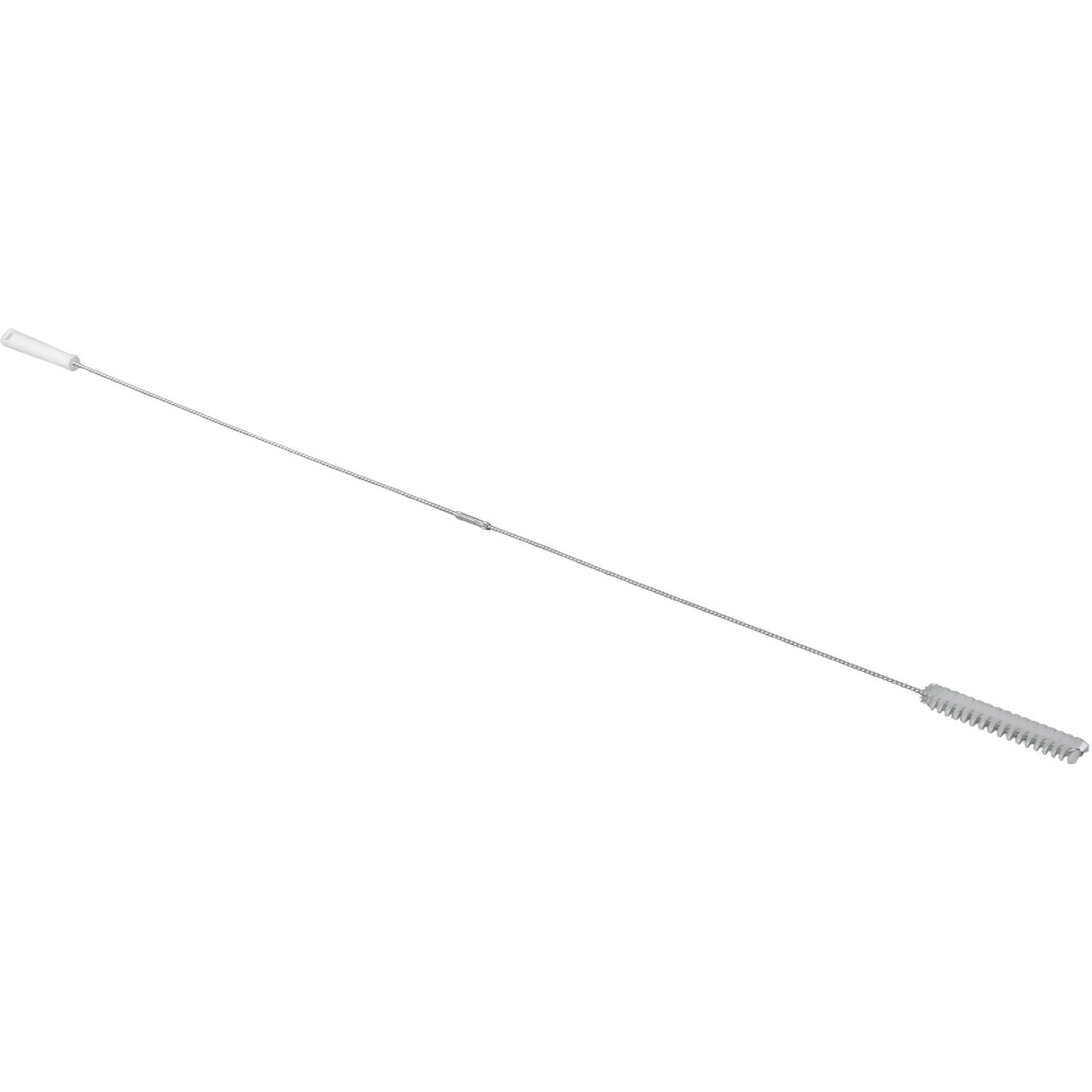 Valve Brush with 5' Flex Handle, Stiff Bristles, 60" Long, White