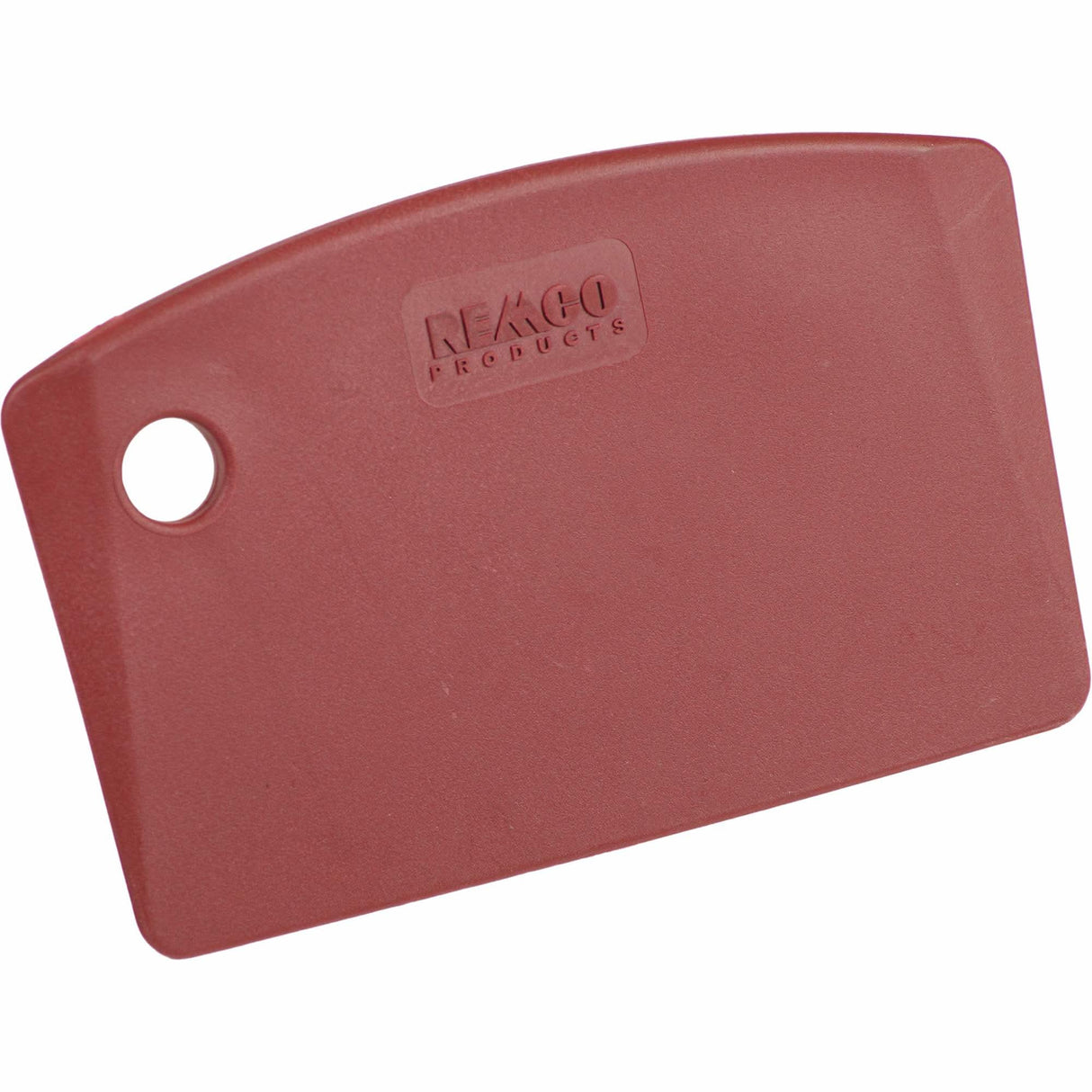 Metal Detectable Mini Bench Scraper, Red, 5-1/4" W x 3-2/5" L