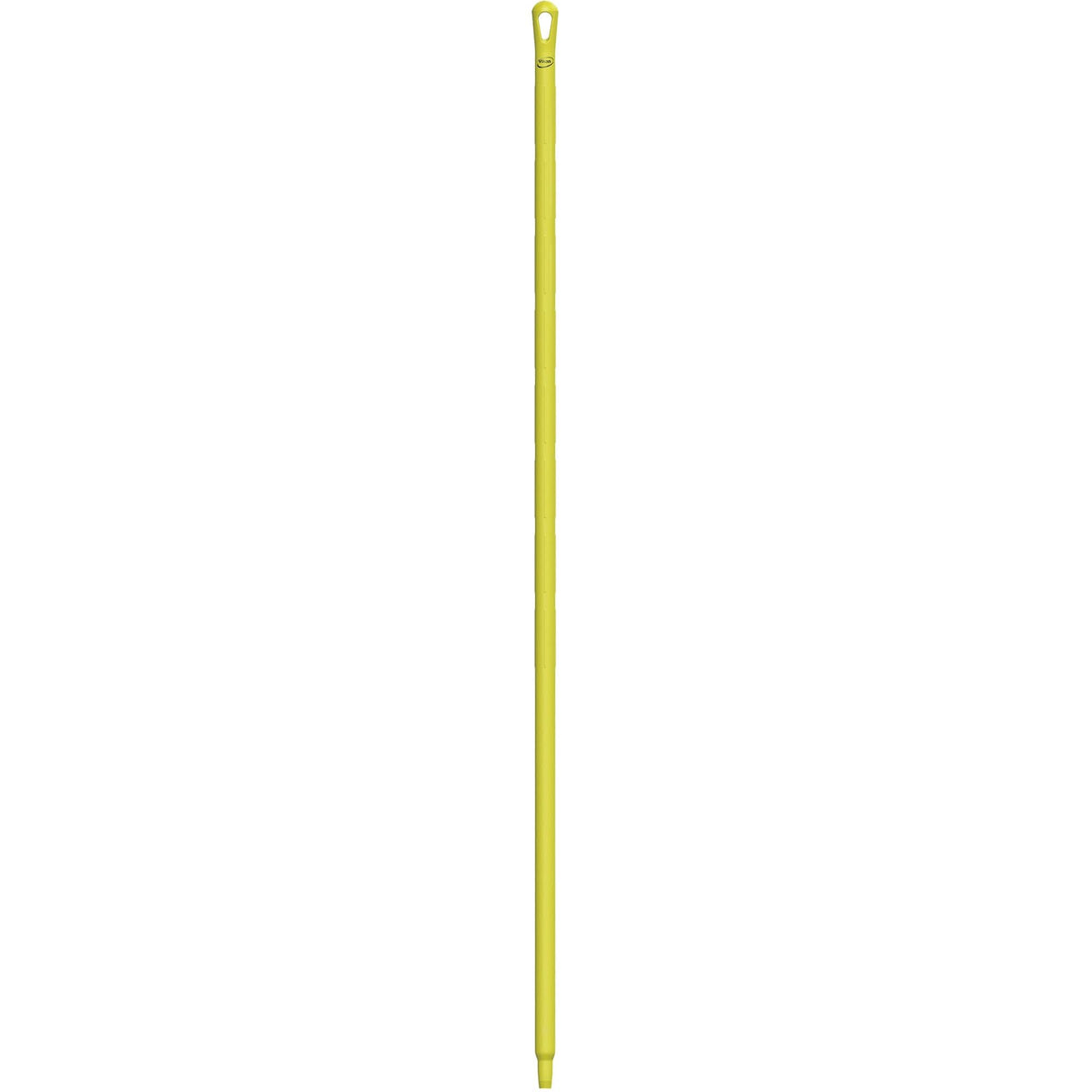 Ultra Hygiene Handle, Broom/Brush/Pad Holder/Scraper/Squeegee, Yellow, Ergonomic, 67" L