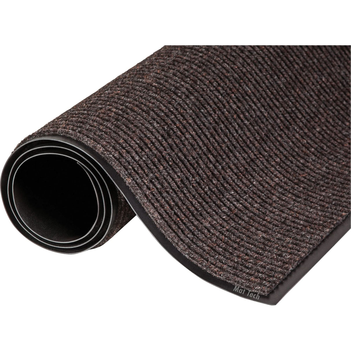 Prorib Entrance Matting, Wiper/Scraper, 4' x 6' x 5/16", Brown