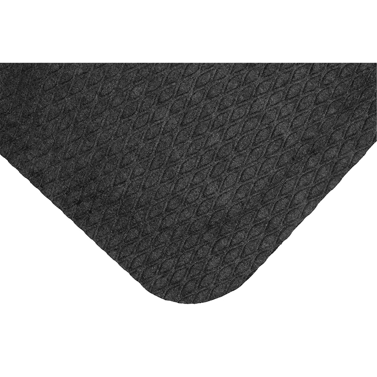 Hog Heaven Fashion Mat, Diamond, 3' x 5' x 5/8", Black, Nitrile