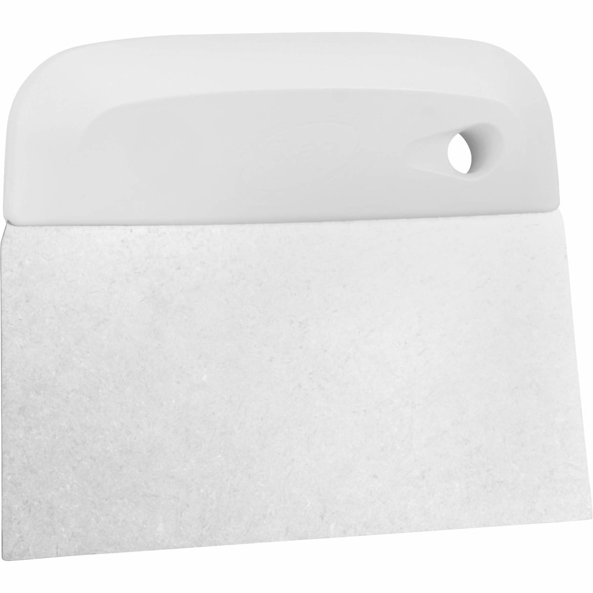 Flexible Stainless Steel Dough Cutter/Scraper, White, 4-1/2" W x 5-3/4" L