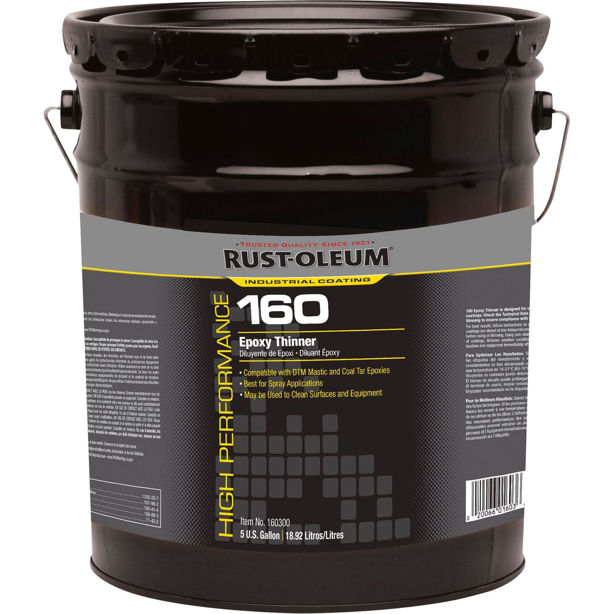 9100 Epoxy System Paint Thinner, Pail, 5 gal.