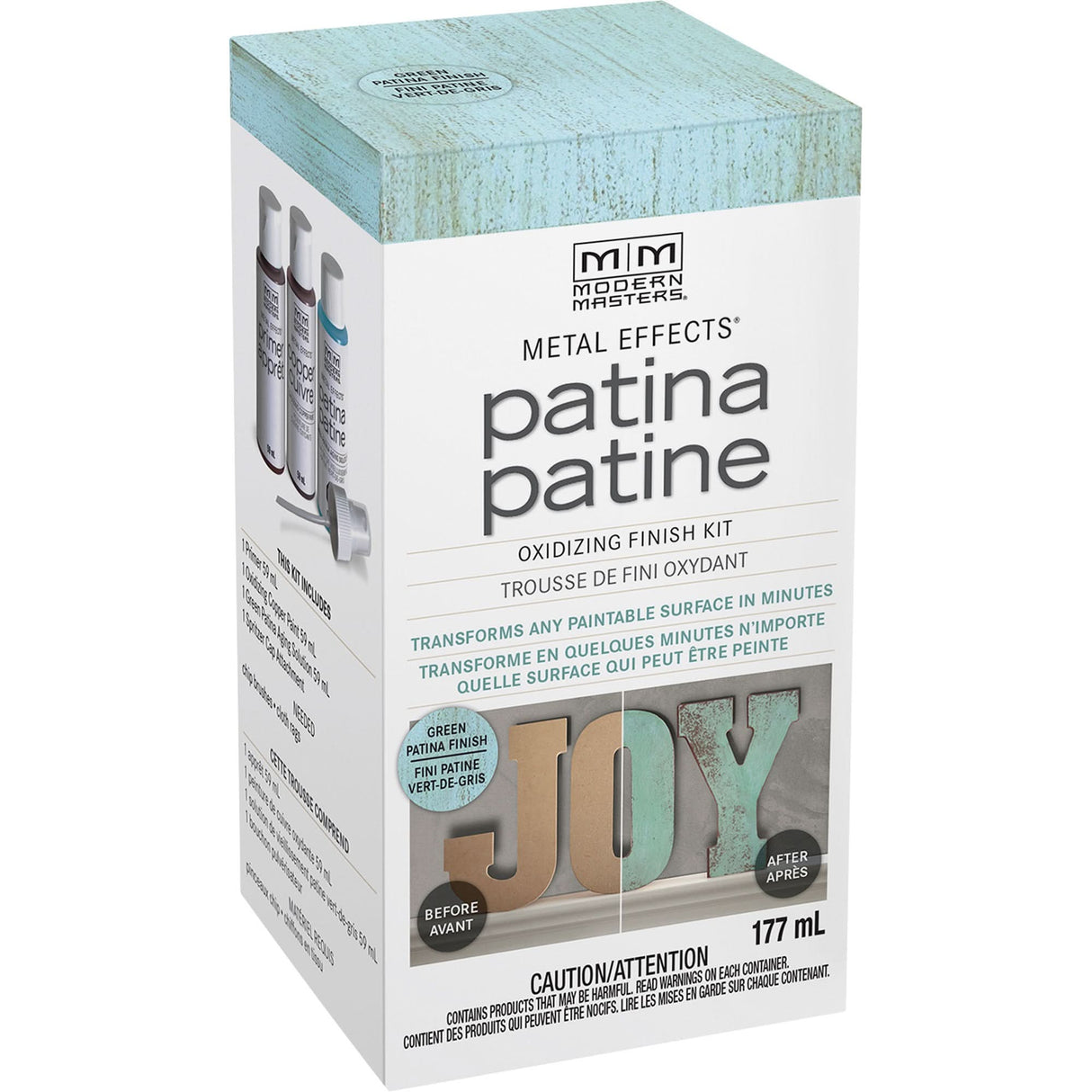 Modern Masters® Metal Effects® Oxidizing Finish, 177 ml, Kit, Green