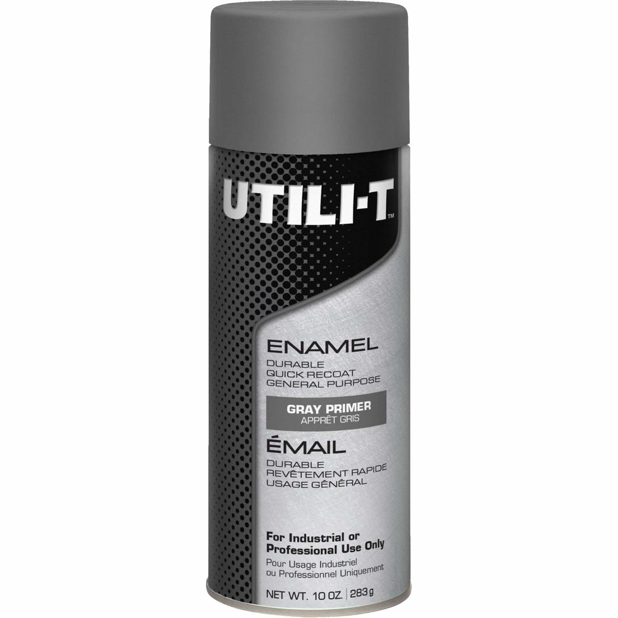 UTILI-T™ General Purpose Enamel Spray Paint, Grey Primer, 10 oz./283 g, Aerosol Can