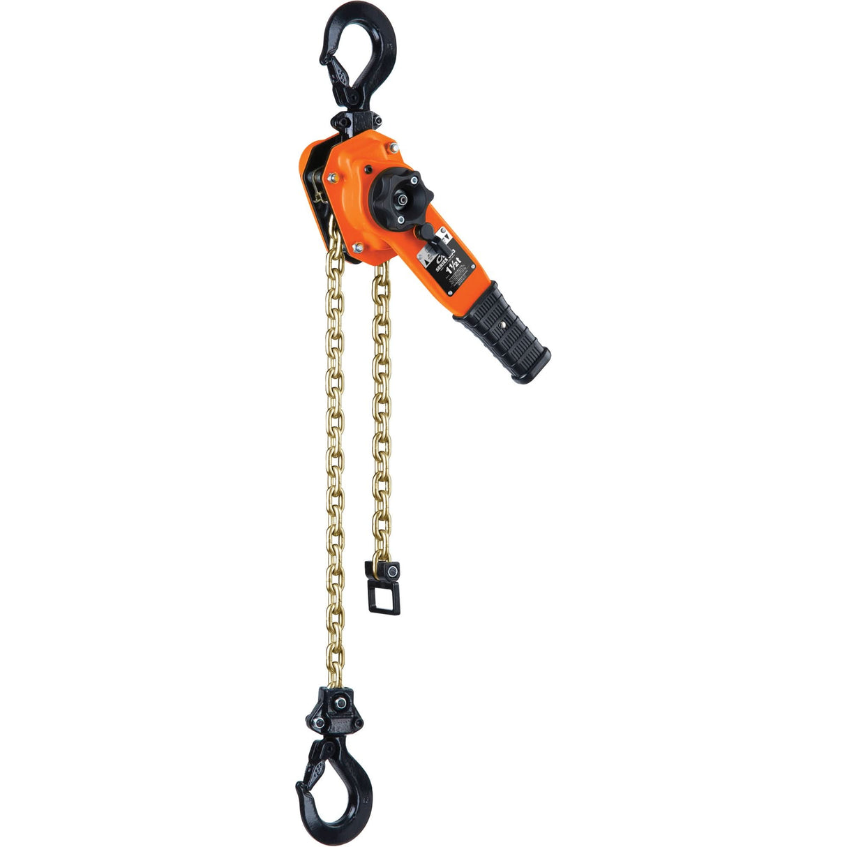 Series 653™-A Ratchet Lever Hoist, 5' Lift, 3000 lbs. (1.5 tons) Capacity, Steel Chain