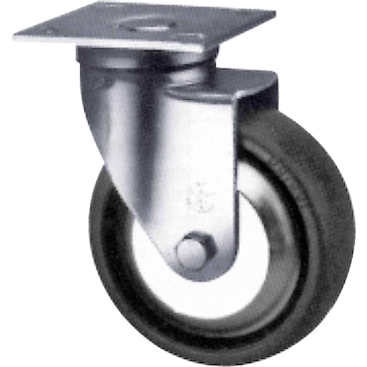 Heavy-Duty Caster, Rigid, 4" (101.6 mm), Urethane, 900 lbs. (408 kg.)