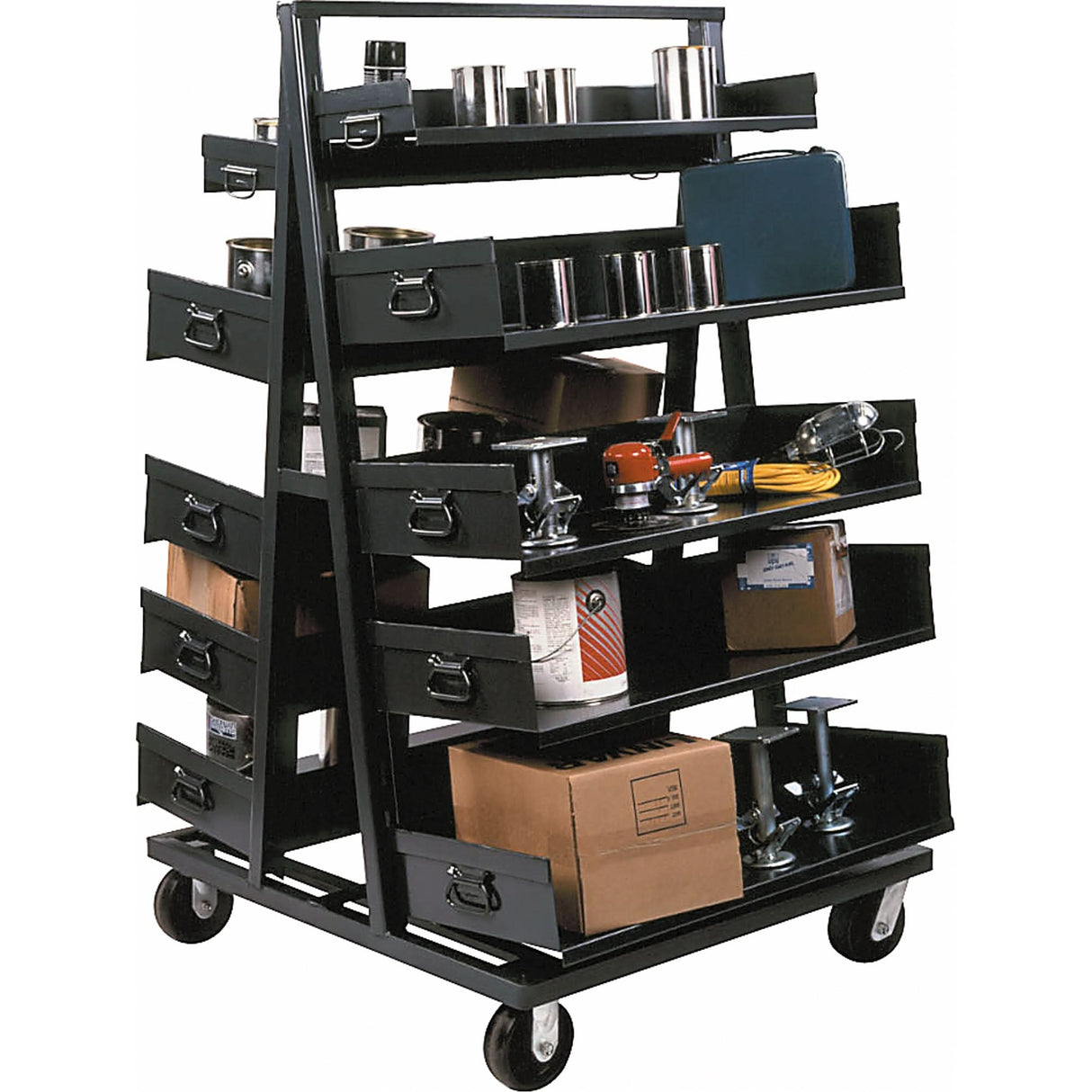 Adjust-A-Tray Trucks, 40" x 38" x 64", 2500 lbs. Capacity