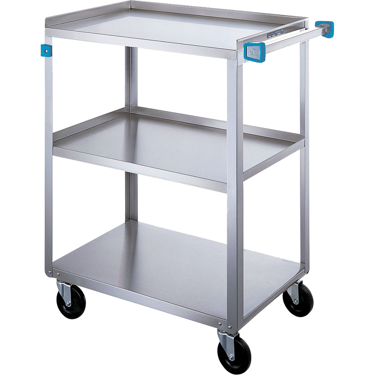 Shelf Cart, 3 Tiers, 21" W x 39" H x 49" D, 500 lbs. Capacity