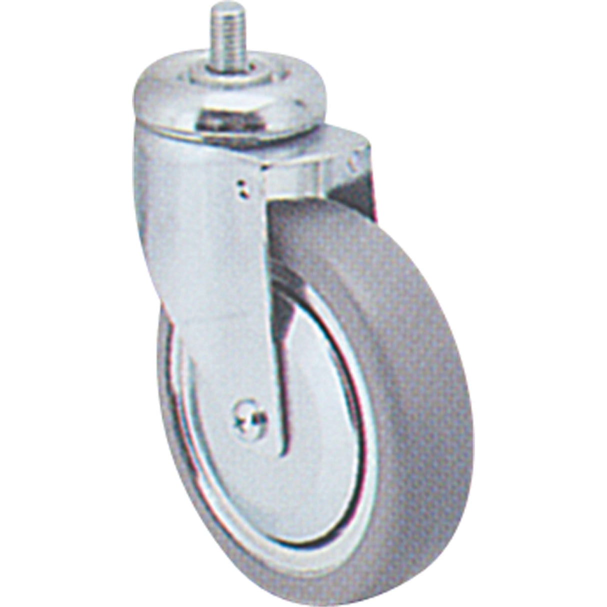 Zinc Plated Caster, Swivel, 6" (152 mm) Dia., 250 lbs. (113 kg.) Capacity