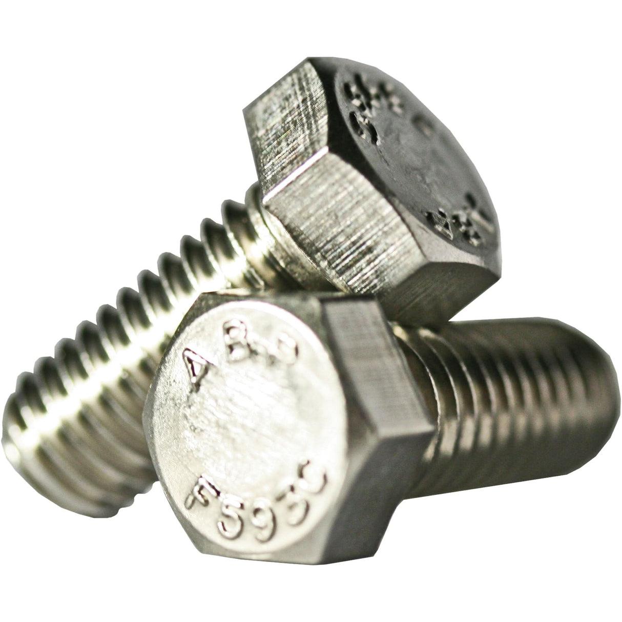 Hex Head Cap Screw, 1/4" Dia., 3/4" L, Stainless Steel, Grade 18-8 Stainless Steel
