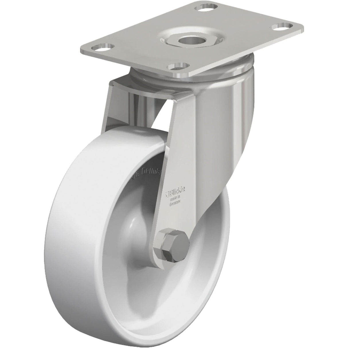 Caster, Swivel, 4" (101.6 mm), Nylon, 265 lbs. (120 kg.)