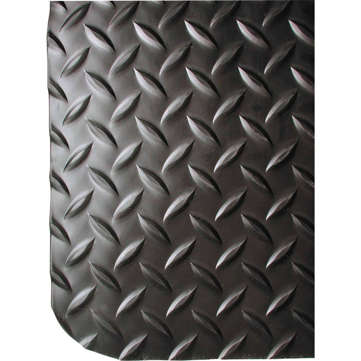SpongeCote® Ultrasoft Mats No. 414, Diamond, 5' x 10' x 15/16", Black, PVC Sponge