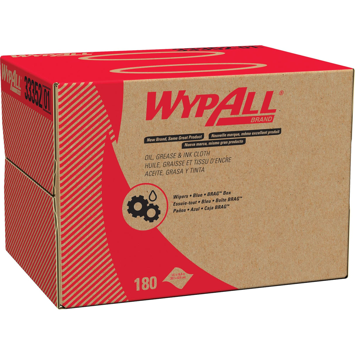 WypAll® Oil, Grease & Ink Cloth, Specialty, 16-4/5" L x 12" W