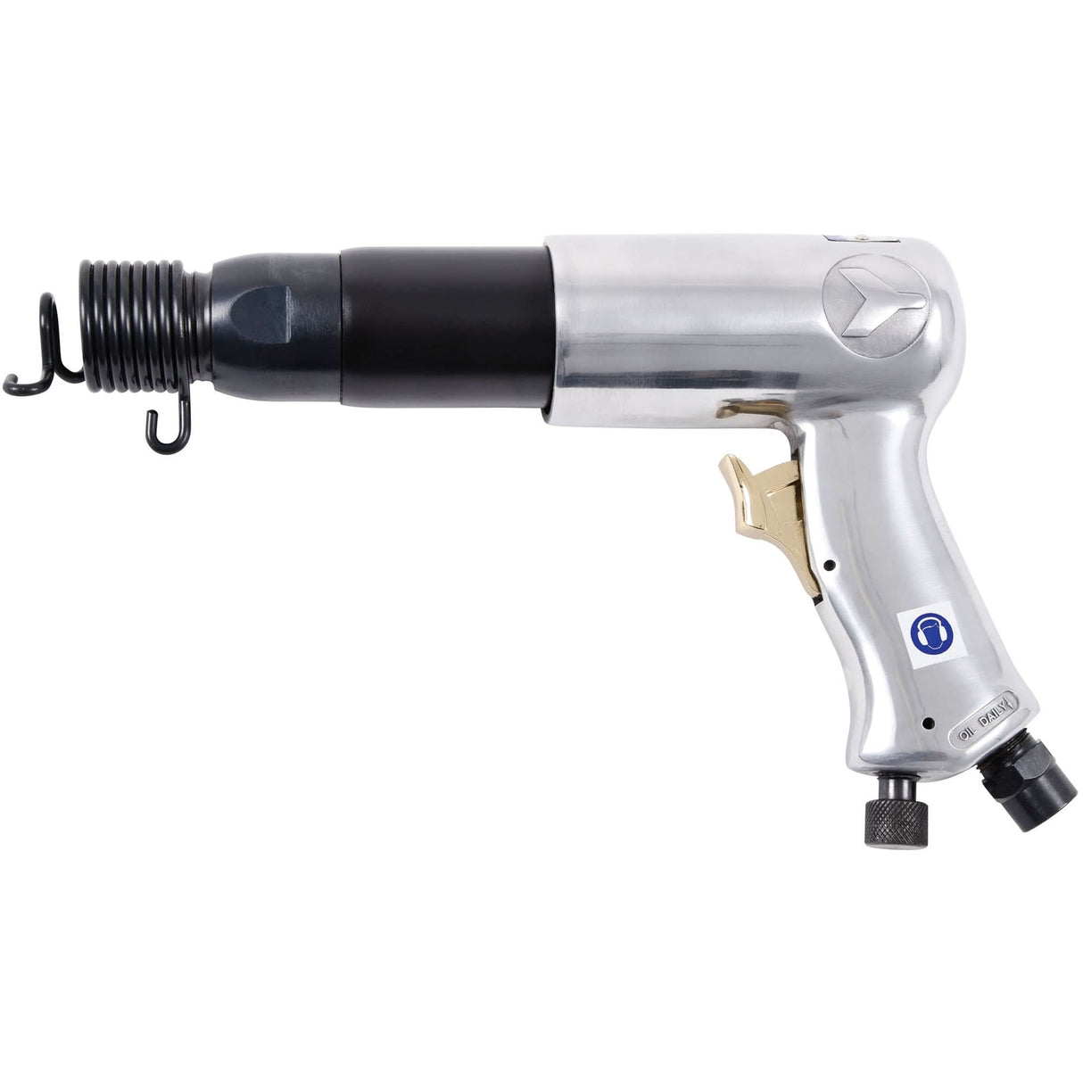 AH150L 0.401 Shank Long Barrel Air Hammer, 4.2 CFM, 1/4" NPT, 2000 BPM