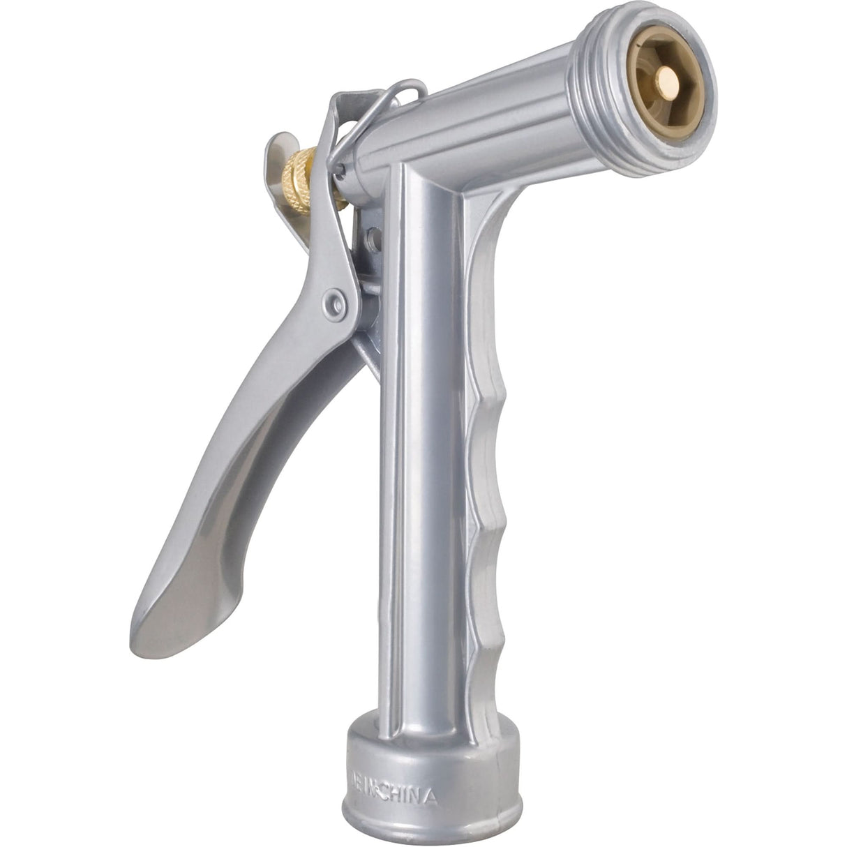 Heavy-Duty Metal Pistol Grip Nozzles, Non-Insulated, Rear-Trigger, 80 PSI