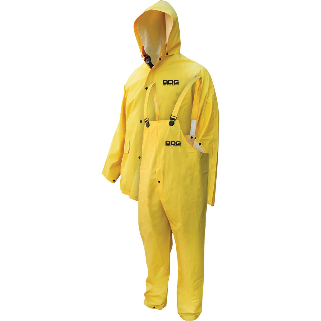 Deny™ 3-Piece FR Rainwear Suit, Large, Yellow