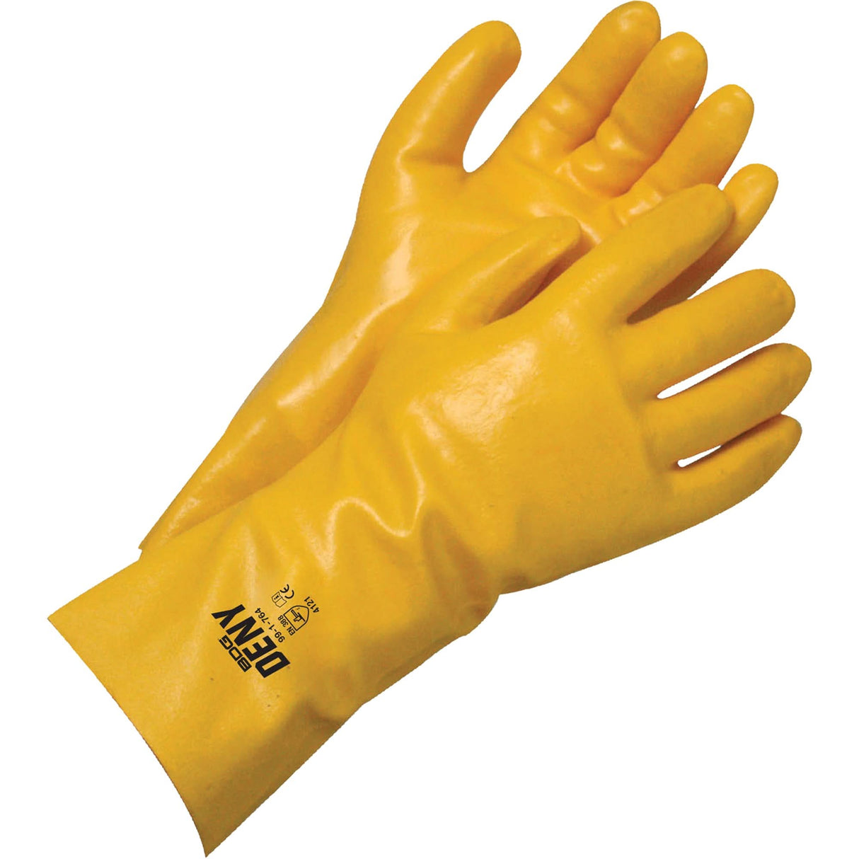 Deny™ 14" Coated Gloves, One Size, PVC Coating