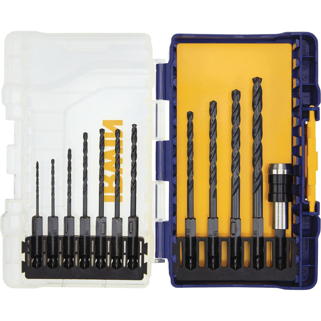 Jobber Length Drill Bit Set, 12 Pieces, High Speed Steel