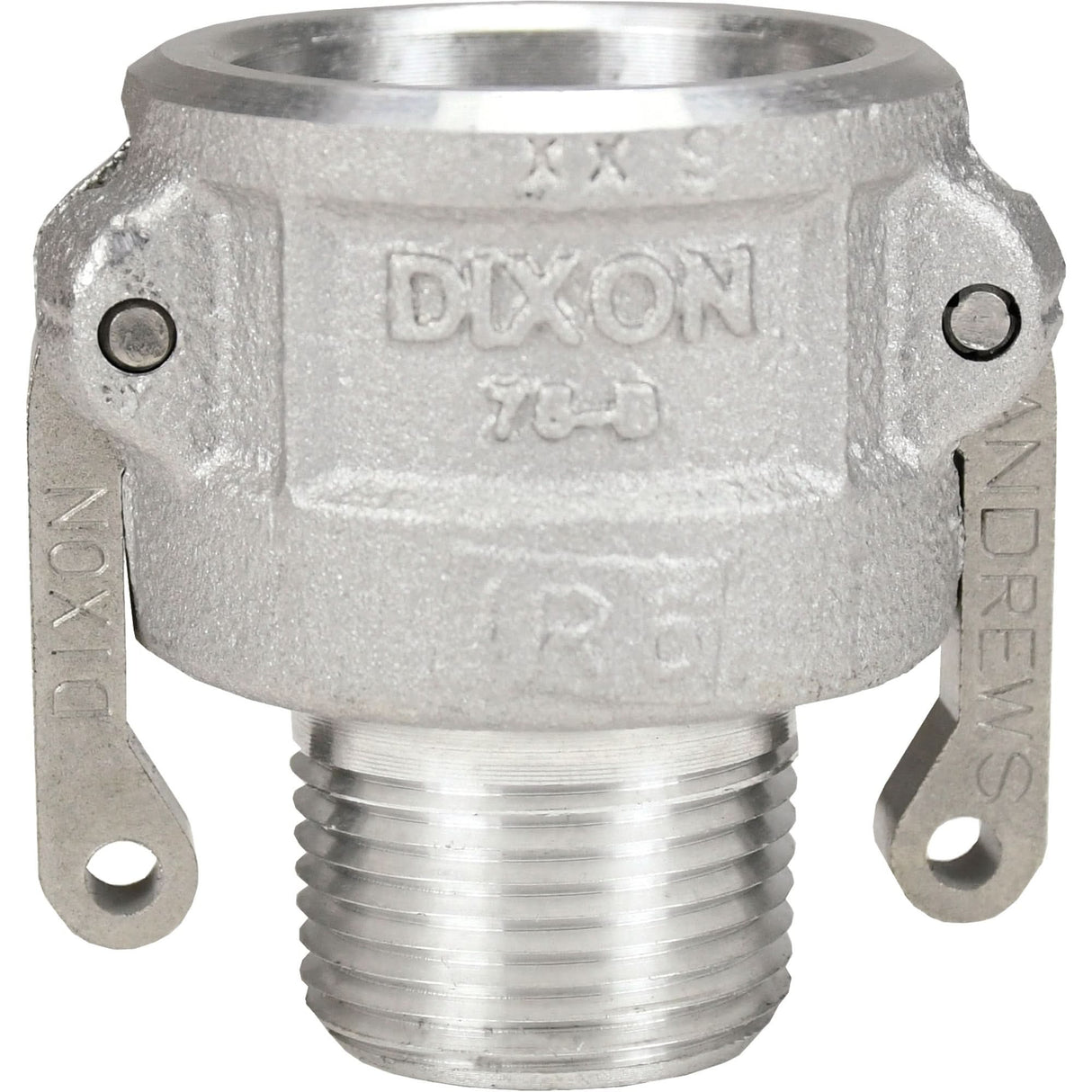 Cam & Groove Coupler, Aluminum, 3/4", Male NPT, 250 PSI