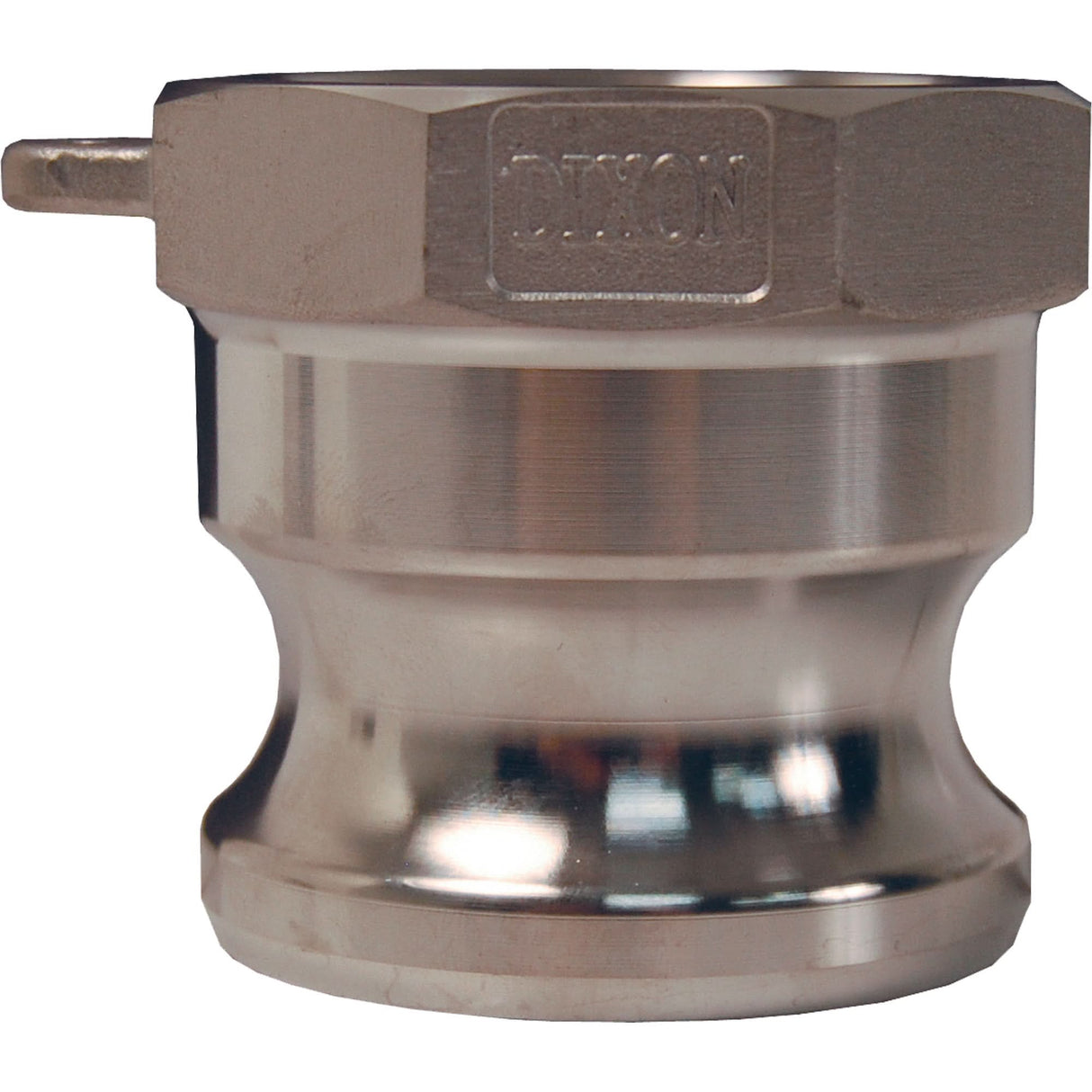 Global Cam & Groove Adapter, Stainless Steel, Type A, 1-1/2", Female NPT, 250 PSI