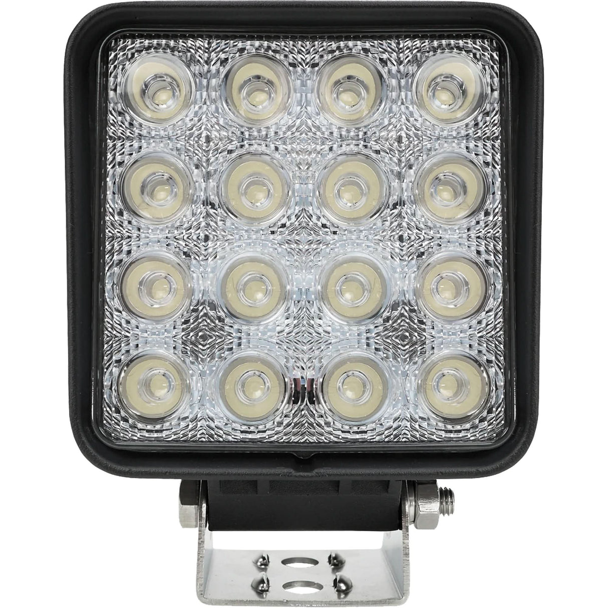 4" Square 60° Floodlight, LED, 80 W, 4000/9600 Lumens