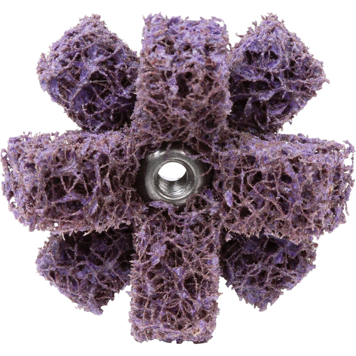 Scotch-Brite™ Cross Buff, BF-XB, 1-1/2" Dia., Medium Grit, Aluminum Oxide