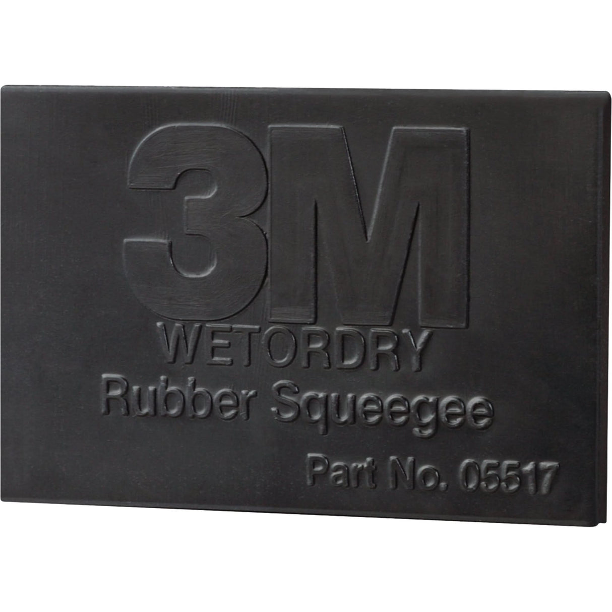 Wetordry™ Rubber Squeegee, 3", Rubber