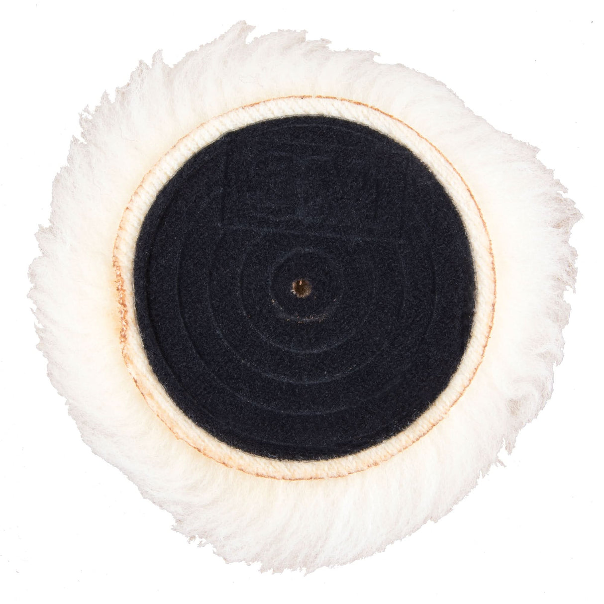 Finesse-it™ Natural Buffing Pad, 3" Dia., Wool