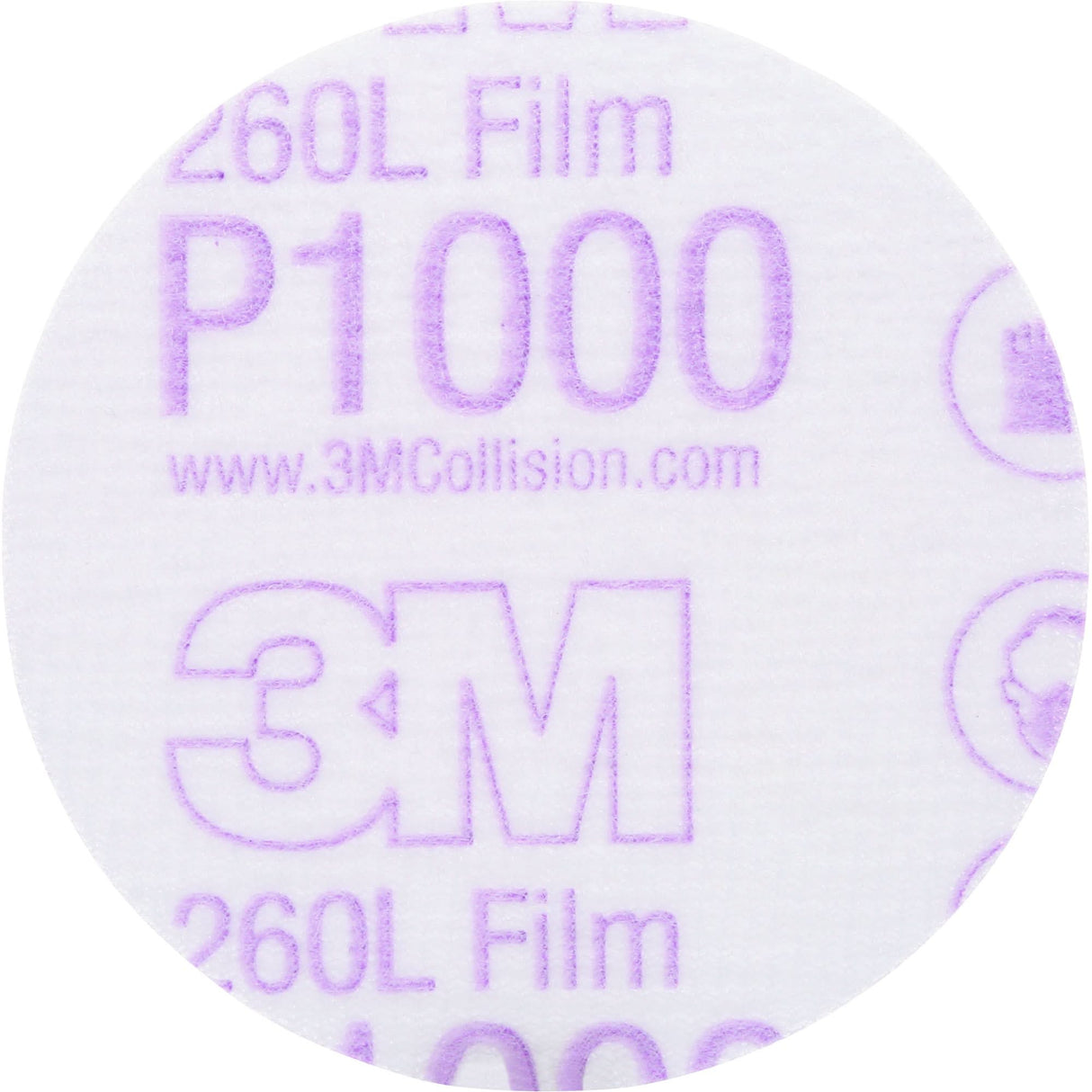 Gold Hookit™ Disc, 3" Dia., P1000 Grit, Aluminum Oxide, C-Weight