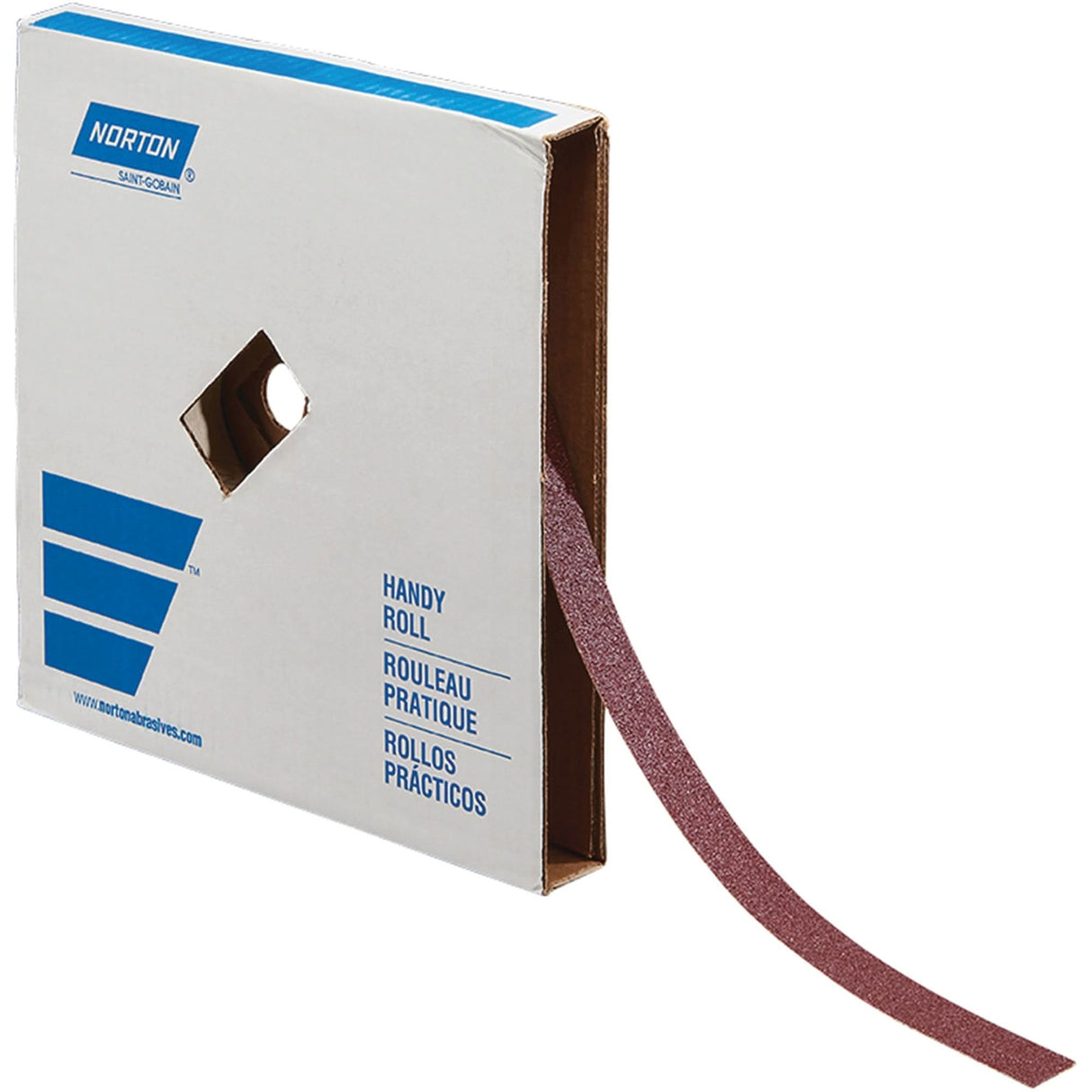 Metal Sanding Roll, Aluminum Oxide, 1" W x 150' L, 320 Grit