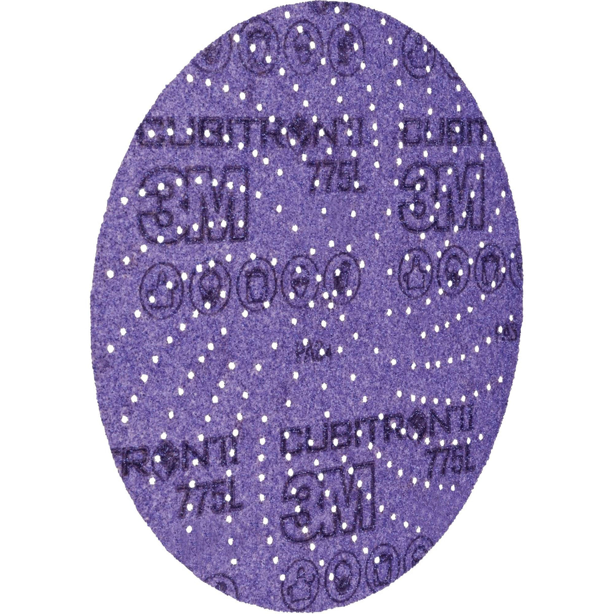 Cubitron™ II Hookit™ Film Disc 775L, 5" Dia., 320+ Grit, Ceramic, F-Weight