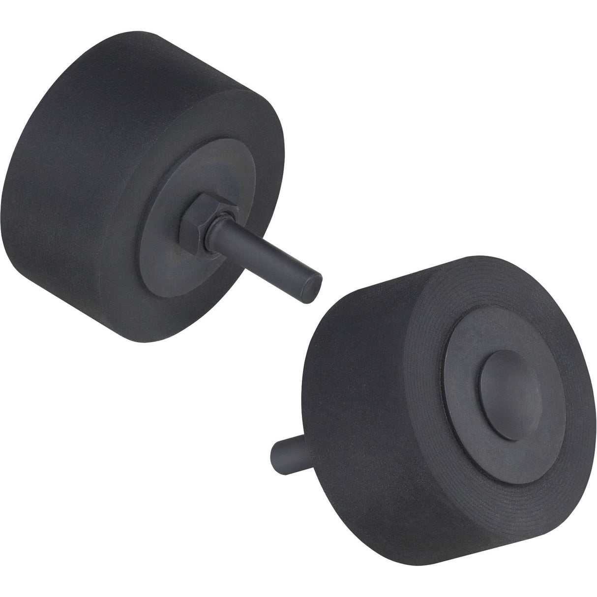 2" x 1" x 1/4" Rubber Cushion Polishing Wheel 45129