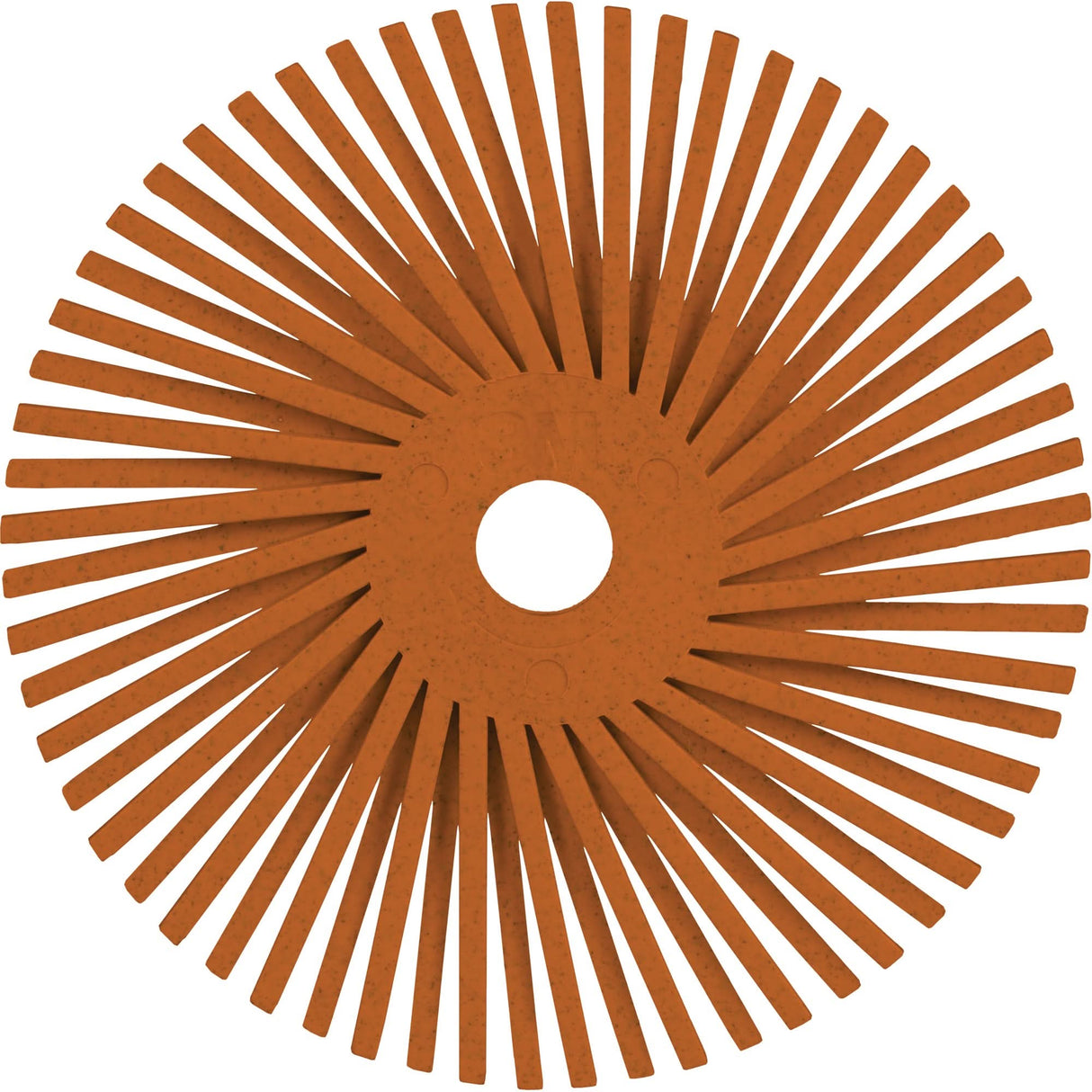 Scotch-Brite™ Type A Precision Radial Bristle Brush PN-RB, Ceramic, 80+ Grit, 3" Dia.