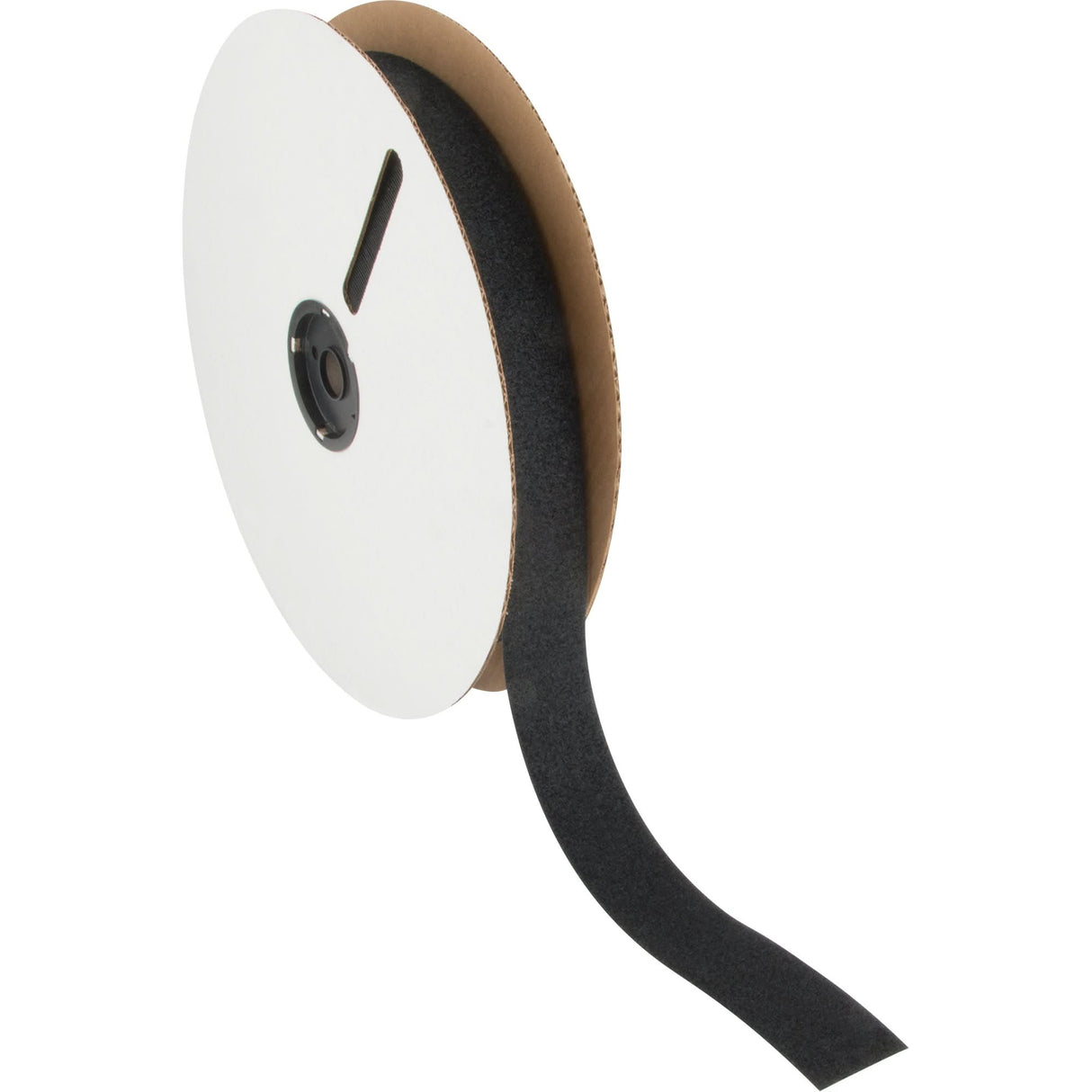 Fastener Strip, Loop, 50 yds x 2", Sew-On, Black