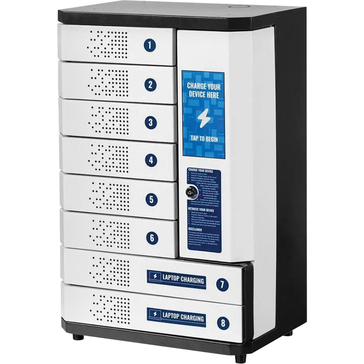 KwikBoost® 8-Bay Self-Service Charging Locker