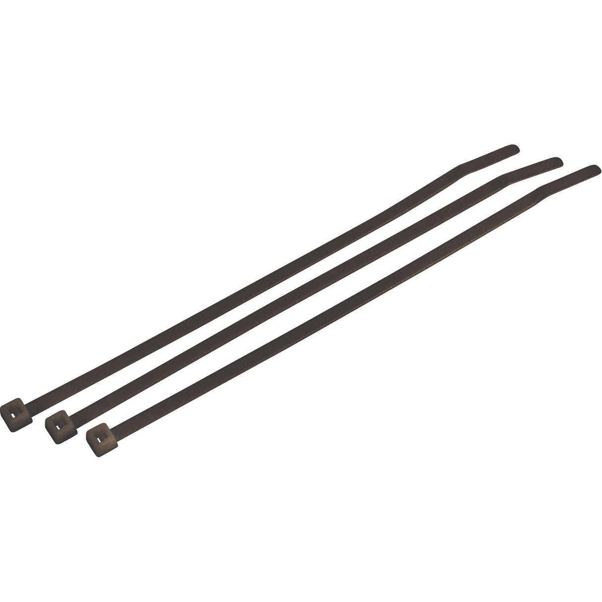 Cable Ties, 3-9/10" Long, 11 lbs. Tensile Strength, Black