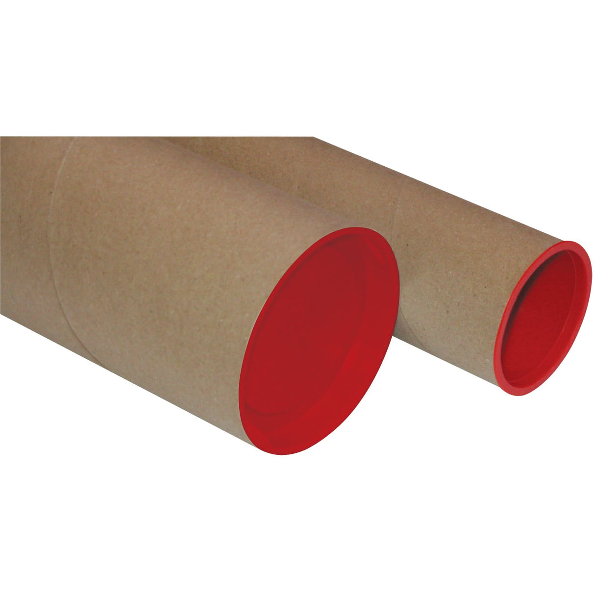 Plug-Seal Mailing Tubes, Round, 2.5" W x 25" L