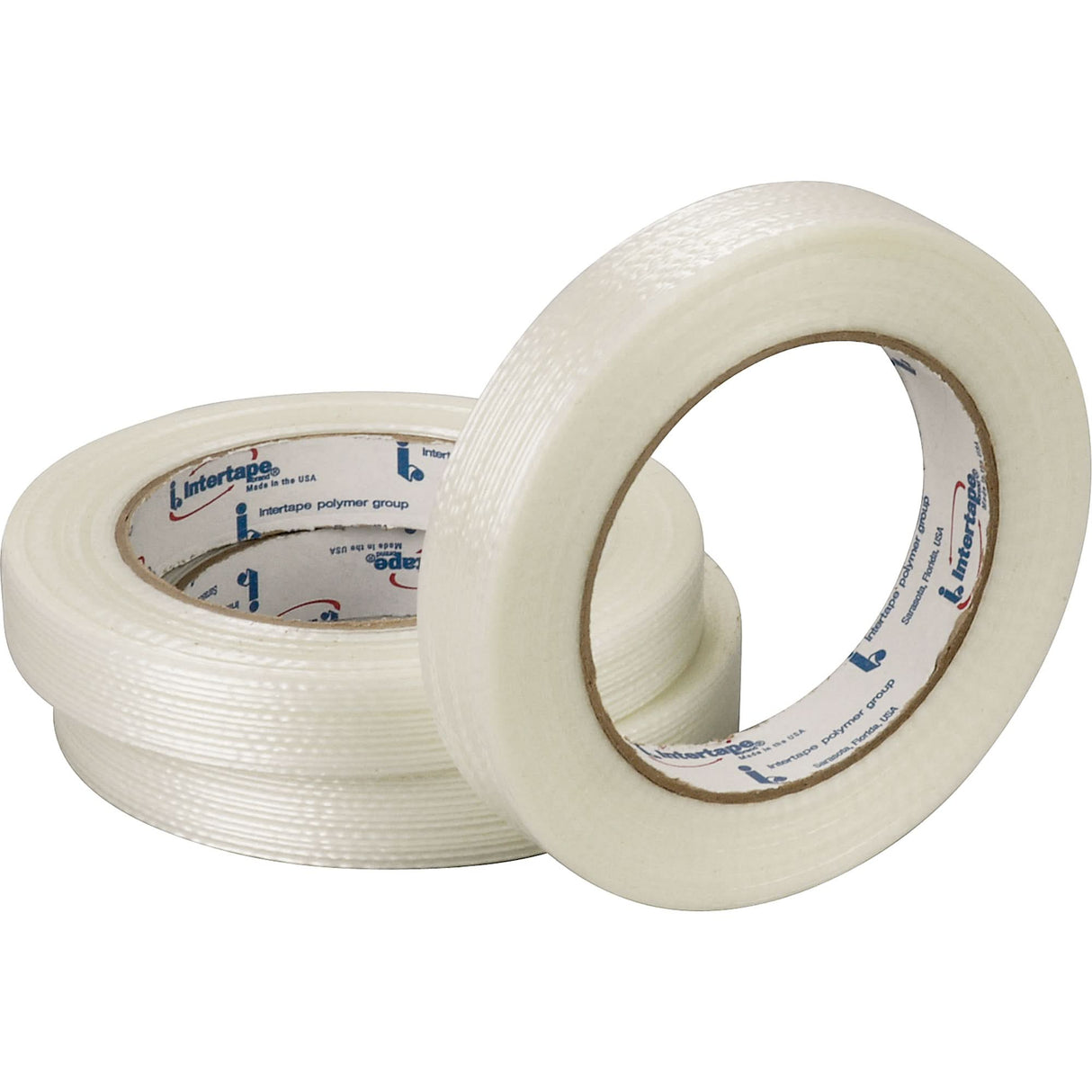 Utility Grade Filament Tape, 4 mils Thick, 24 mm (1") x 55 m (180')